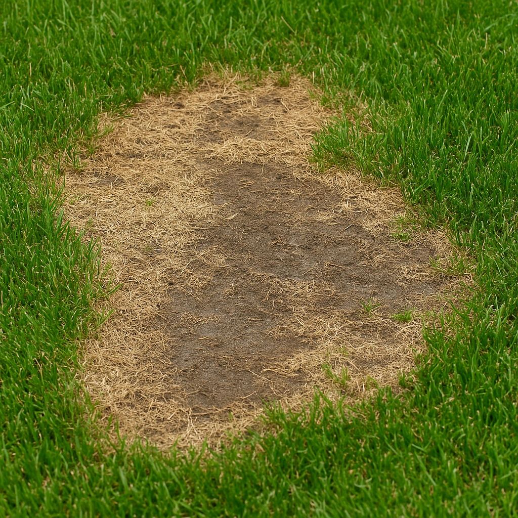 How Lawn Damage From Grubs Looks
