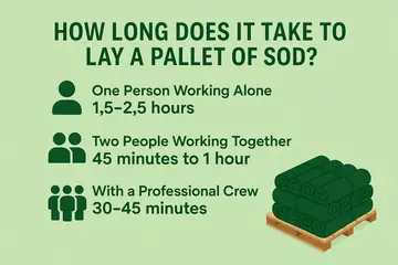 How Long Does It Take to Lay a Pallet of Sod?