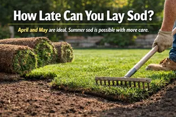 How Late Can You Lay Sod? April, May, June, and Summer Explained