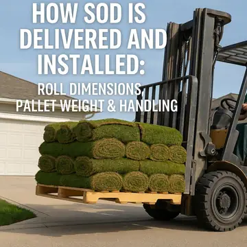 How Sod Is Sold: Roll Dimensions, Pallet Weight & Delivery