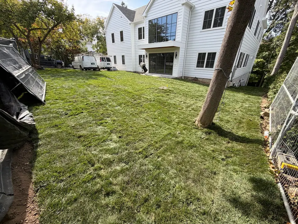 Sod Installation in Darien, CT: 11,000 Sq Ft of Tall Fescue