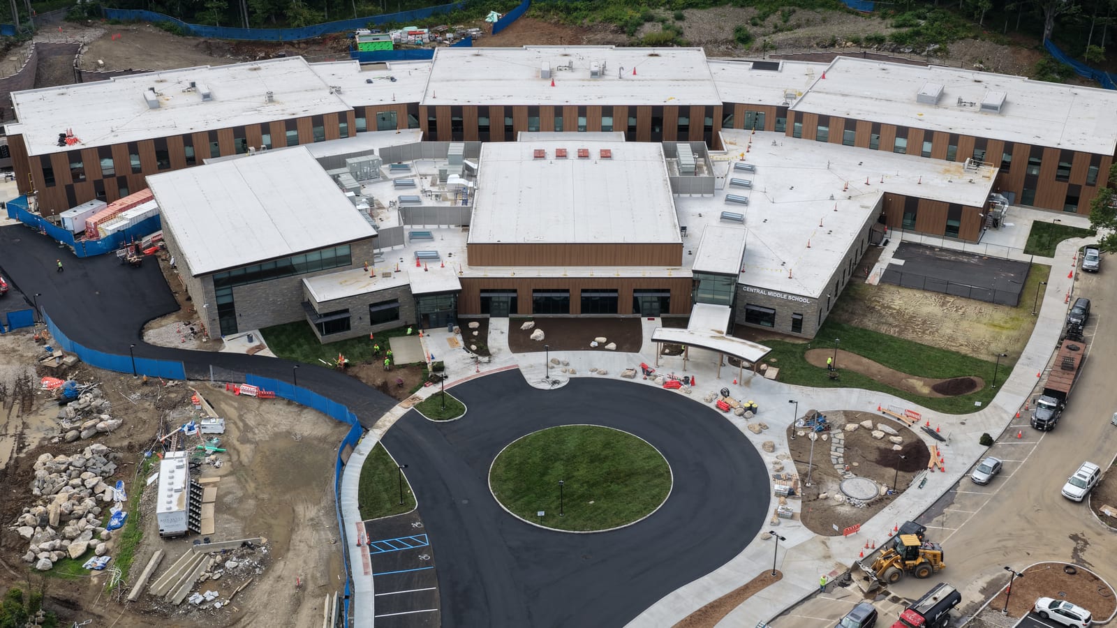 Greenwich Central Middle School Sod Installation
