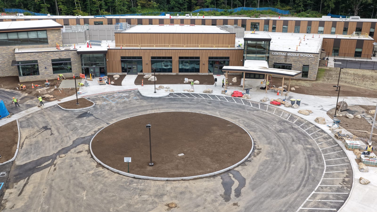 Greenwich Central Middle School Sod Installation