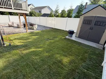 Sod Installation in New Haven County After Patio Damage