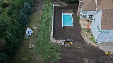 8,000 Sq Ft Westport Sod Installation — Saving Fresh-Cut Sod