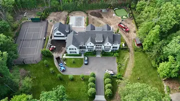 Sod Prep in New Canaan, CT: 17,000 Sq Ft Estate Groundwork